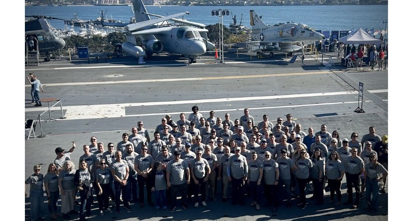 FLAG treated Annual Meeting attendees to a tour of the historic USS Midway in San Diego.